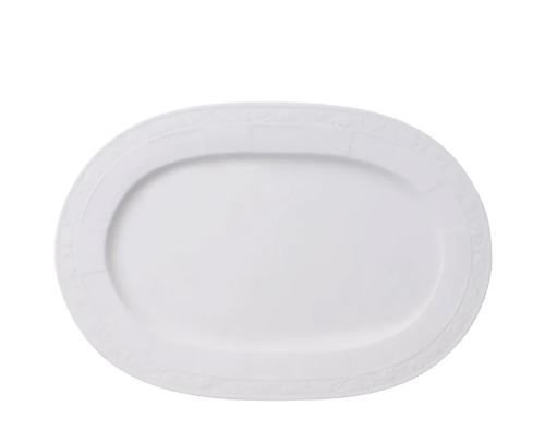 White Pearl Beyaz Oval Servis Tabağı 35 cm