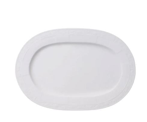 White Pearl Beyaz Oval Servis Tabağı 35 cm
