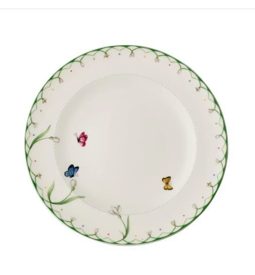 Colourful Spring Çiçek Desenli Yemek Tabağı 27 cm