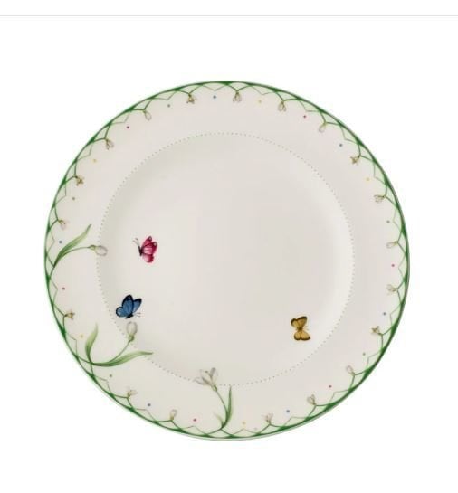 Colourful Spring Çiçek Desenli Yemek Tabağı 27 cm