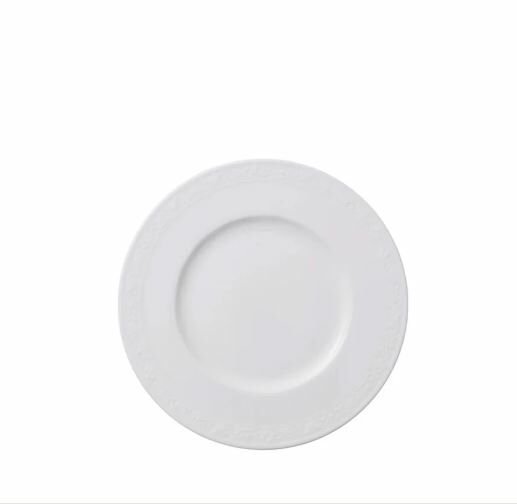 White Pearl Beyaz Ekmek Tabağı 16 cm