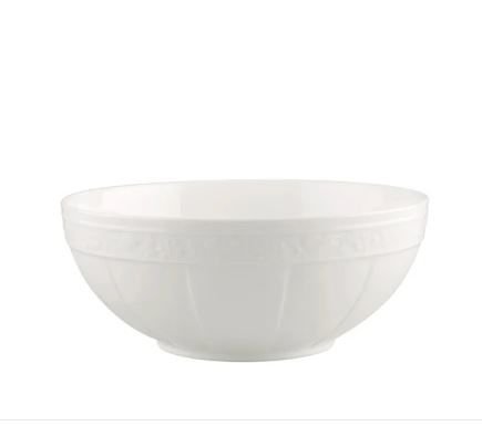 White Pearl Beyaz Servis Kasesi 24 cm