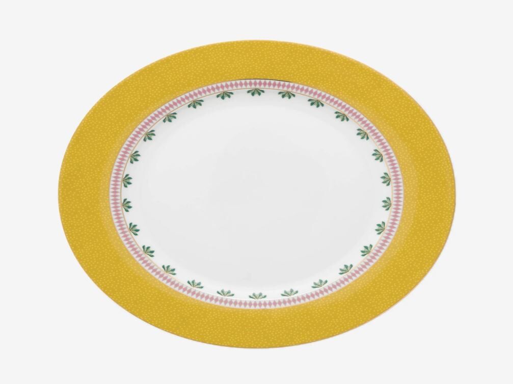 Sarı Porselen Yemek Tabağı 26,5 Cm La Majorelle Collection by Pip Studio