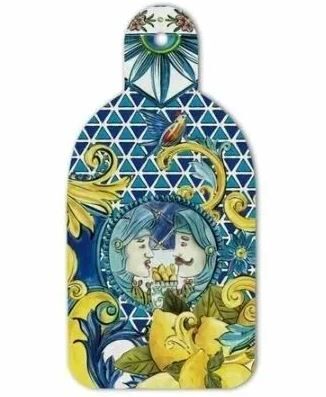 BACI MILANO SICILY KESME TAHTASI 17X35 CM MAVİ