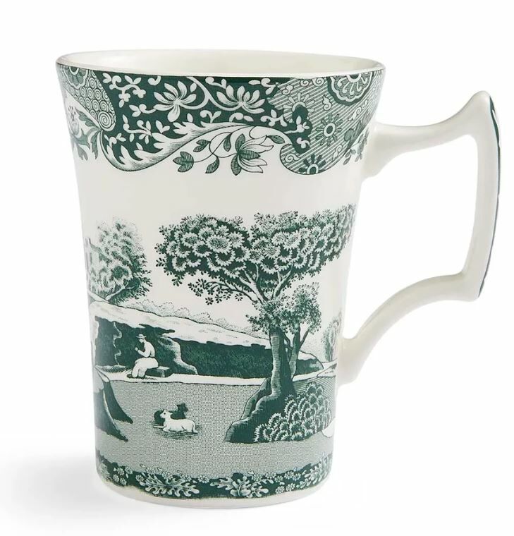 GREEN ITALIAN MUG