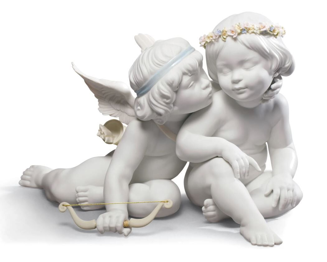 Eros ve Psyche Melekleri Heykelciği