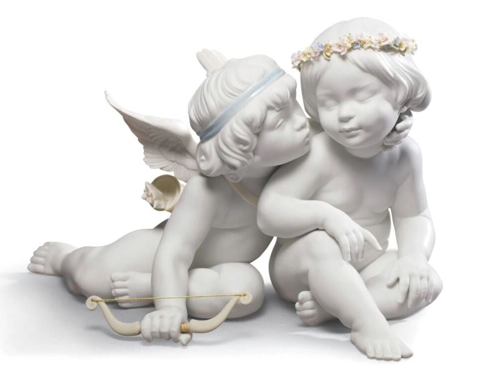 Eros ve Psyche Melekleri Heykelciği