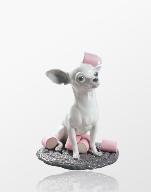 MARSHMALLOWLU CHİHUAHUA KÖPEK FİGÜR