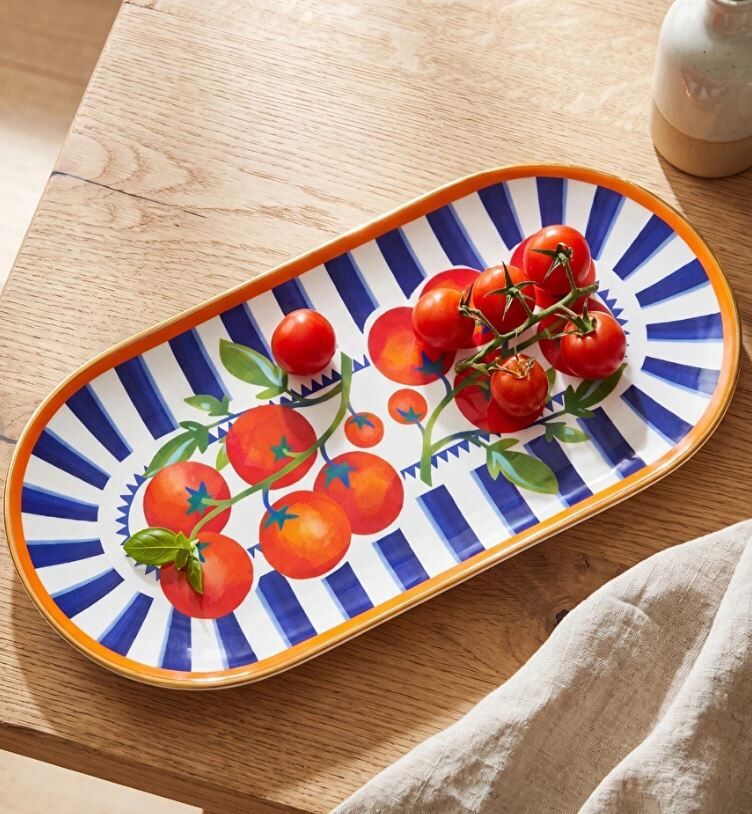 BM DOLCE VITA TOMATOS OVAL TEP, 11X24 CM