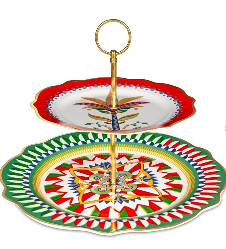 BM DOLCE VITA GEOMETRIES 2Lİ KEK, 31 CM