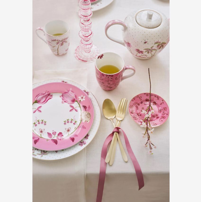Pembe Porselen Kupa Seti 350 Ml Jolie Collection by Pip Studio