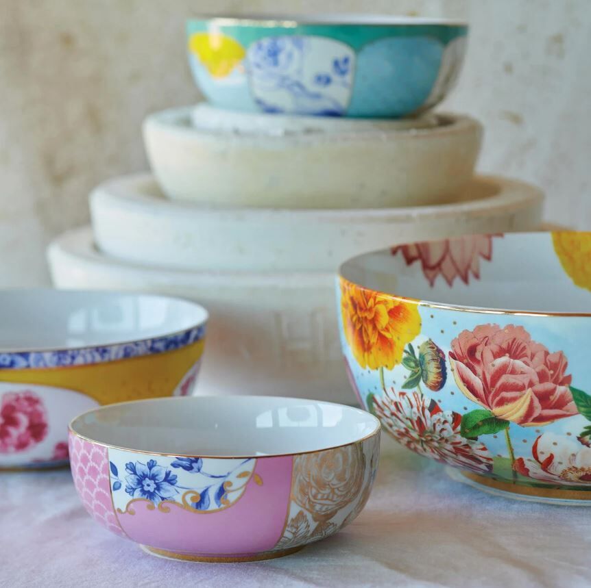Pembe Porselen Kase 12,5 Cm Royal Collection by Pip Studio