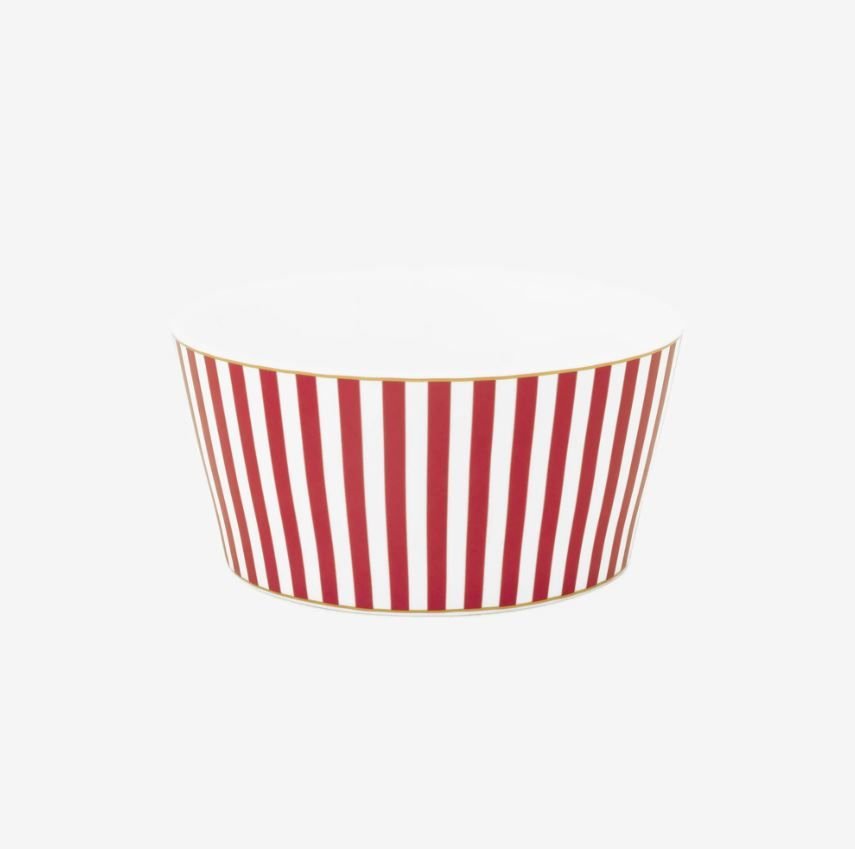 Pembe Porselen Kase 12 Cm Royal Stripes Collection by Pip Studio