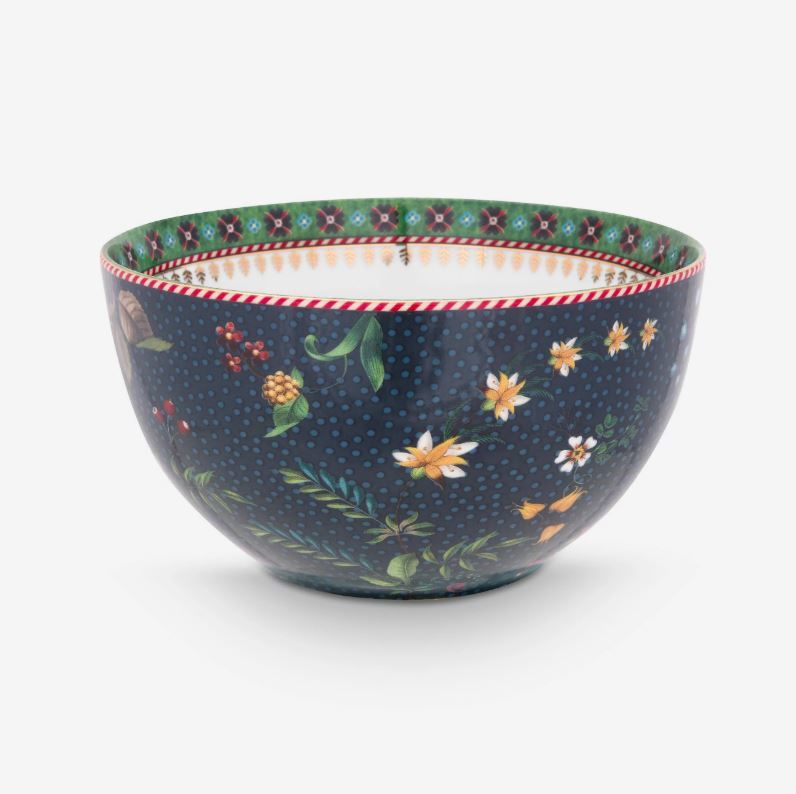 Mavi Porselen Kase 15 Cm Berry Blues Collection by Pip Studio