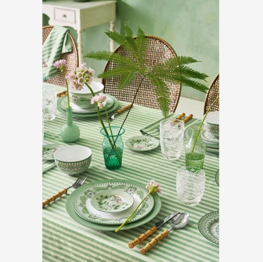 Yeşil Porselen Kase 12 Cm Lily & Lotus Collection by Pip Studio