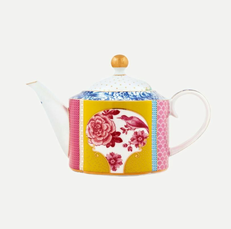 Sarı Pembe Porselen Demlik 950 Ml Royal Collection by Pip Studio