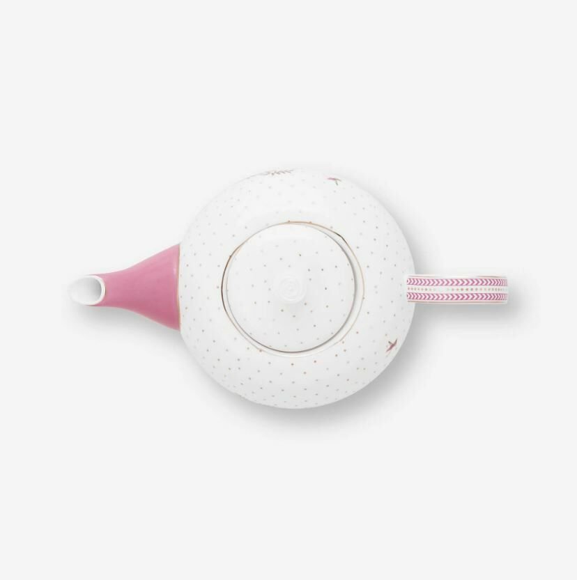 Beyaz Porselen Demlik 1600 Ml Jolie Collection by Pip Studio