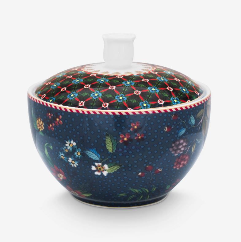 Mavi Porselen Şekerlik 300 Ml Berry Blues Collection by Pip Studio