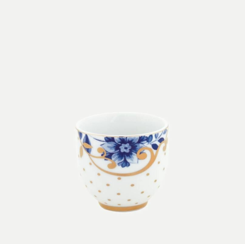Mavi Beyaz Porselen Yumurtalık 5 Cm Royal White Collection by Pip Studio