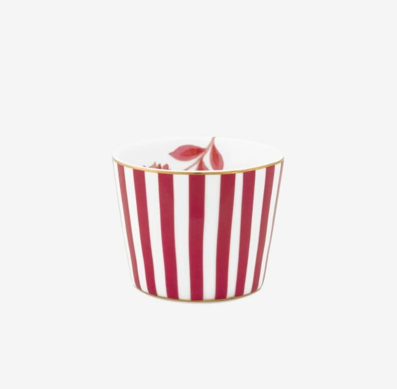 Pembe Porselen Yumurtalık 5 Cm Royal Stripes Collection by Pip Studio