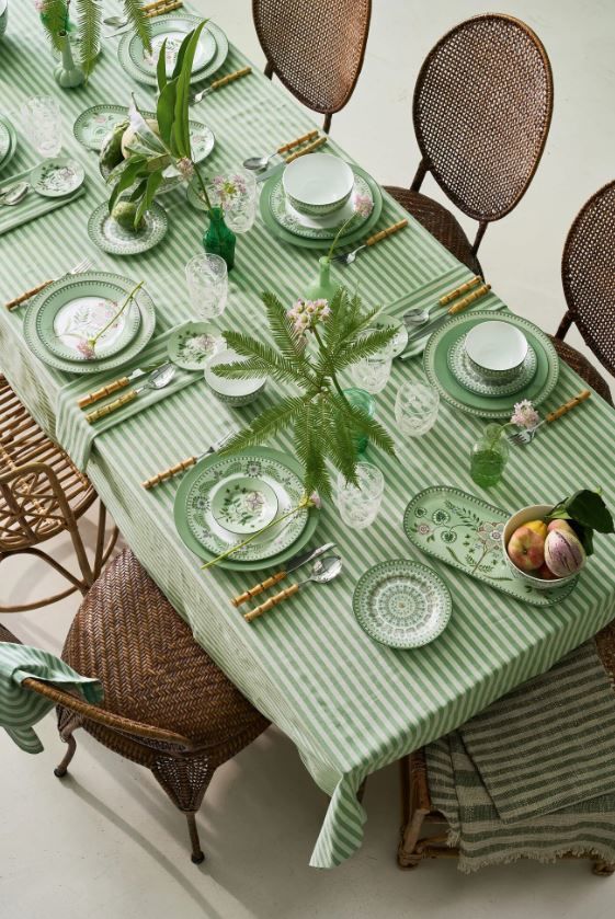 Yeşil Porselen Yumurtalık Lily & Lotus Collection by Pip Studio