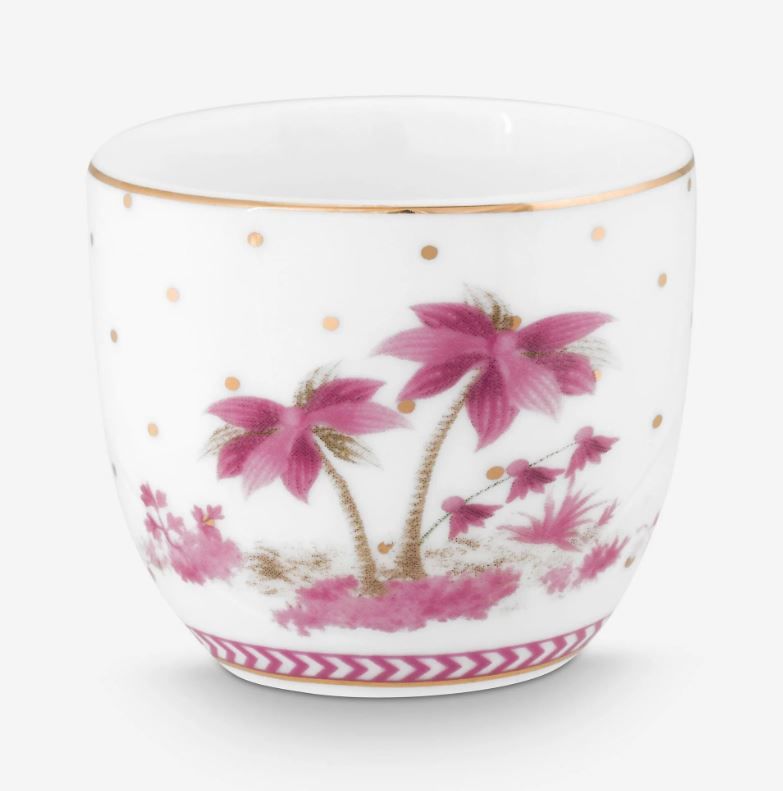 Beyaz Porselen Yumurtalık 5 Cm Jolie Collection by Pip Studio