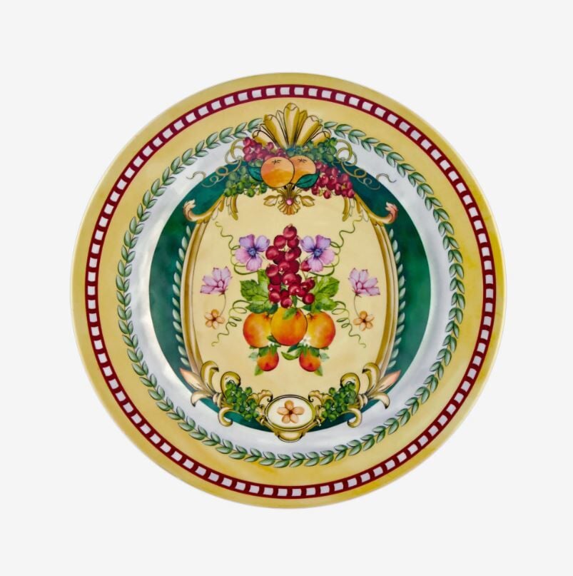 Sarı Melamin Kahvaltı Tabağı 21,5 Cm Carpe Diem Collection by Chiara Alessi