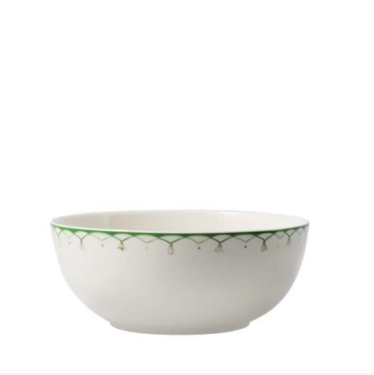 Colourful Spring Çiçek Desenli Servis Kasesi 23 cm