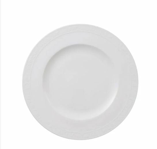 White Pearl Beyaz Yemek Tabağı 27 cm